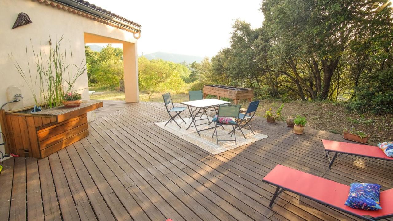 Gite Lechappee Bleue Dromoise - Villa Aouste-sur-Sye Exterior foto