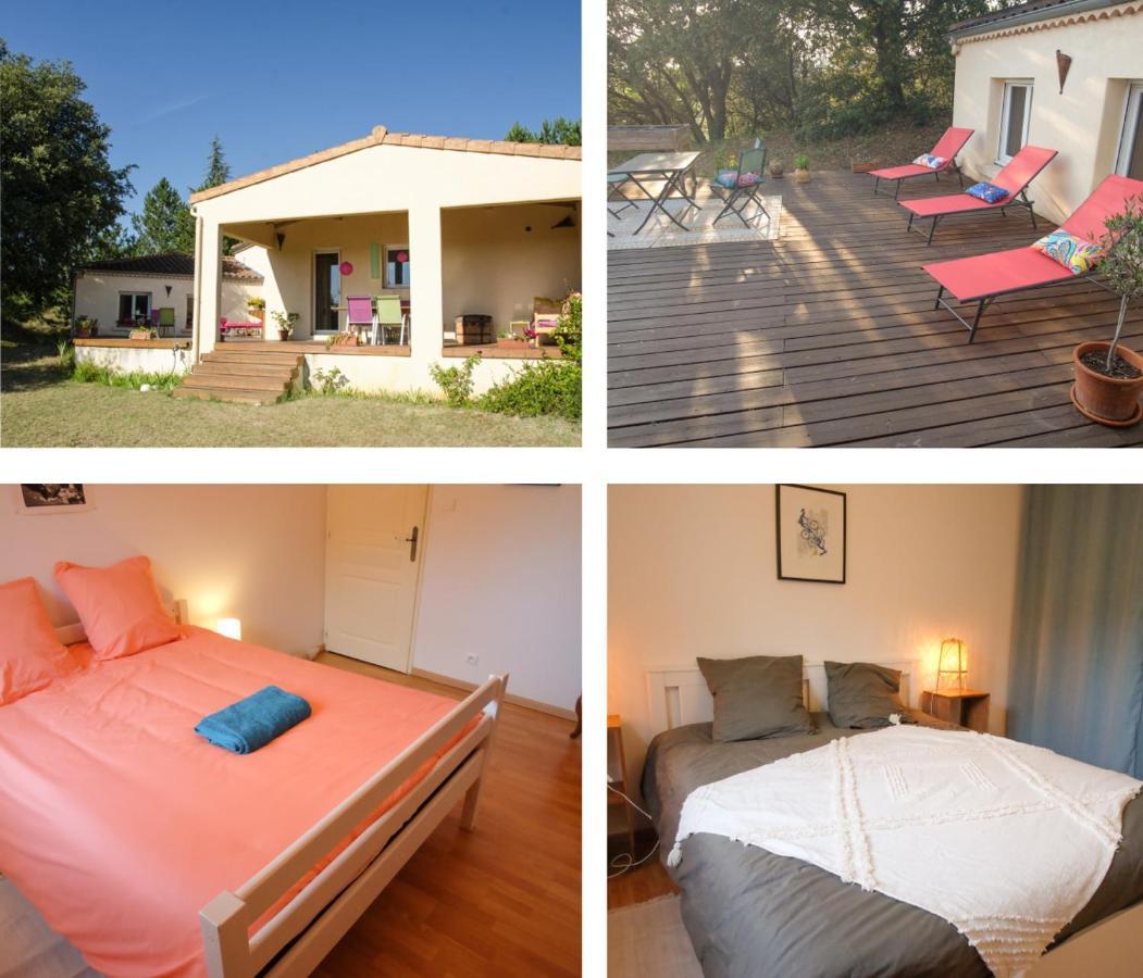 Gite Lechappee Bleue Dromoise - Villa Aouste-sur-Sye Exterior foto