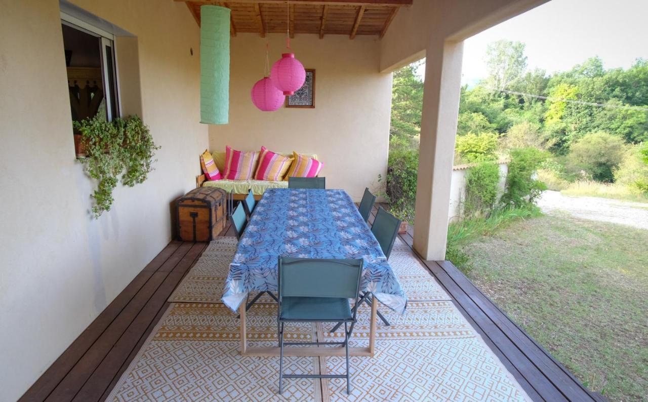 Gite Lechappee Bleue Dromoise - Villa Aouste-sur-Sye Exterior foto